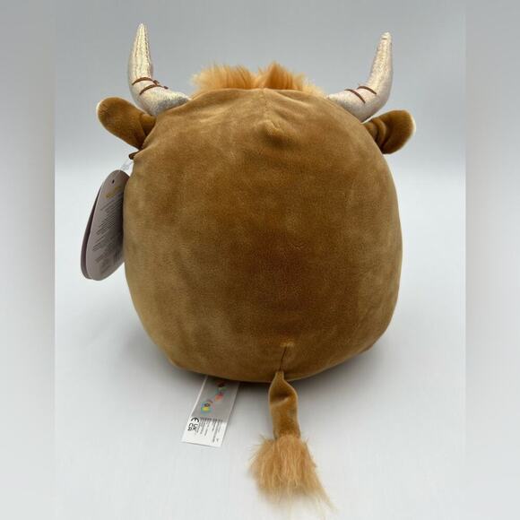 8" Bull Squishmallow named Wilfred. BNWT - Picture 3 of 5